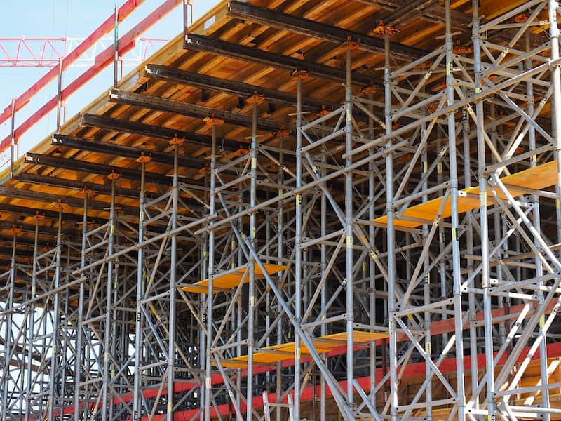 cara merakit scaffolding