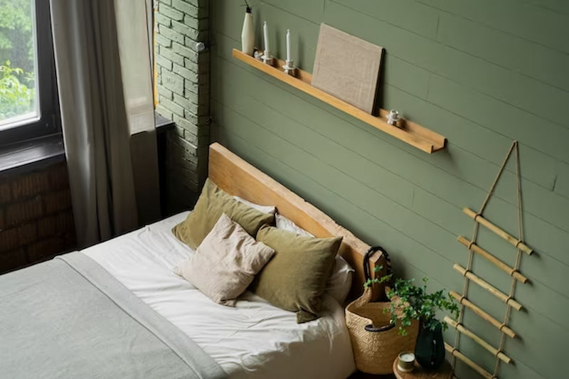 cat kamar tidur 2 warna 