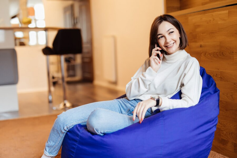 dekorasi ruang tamu tanpa sofa