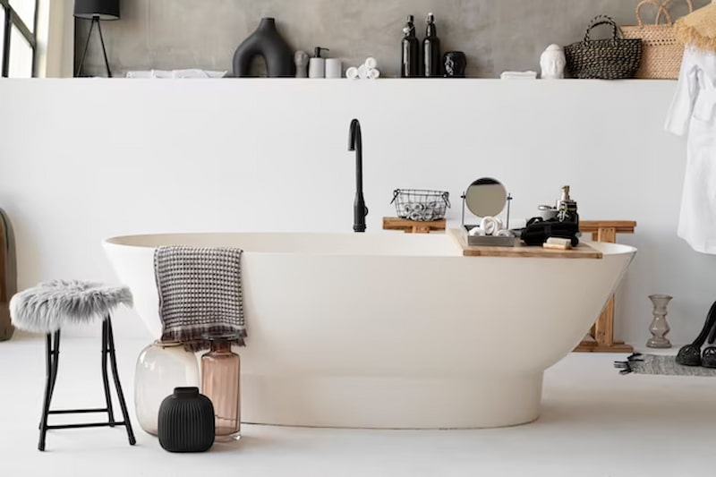 desain kamar mandi estetik