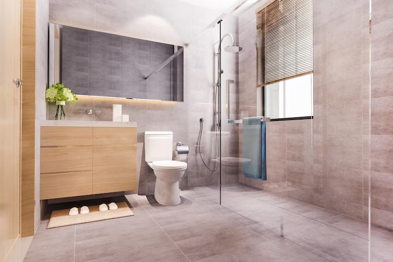 10 Rekomendasi Desain Kamar Mandi Rumah Subsidi