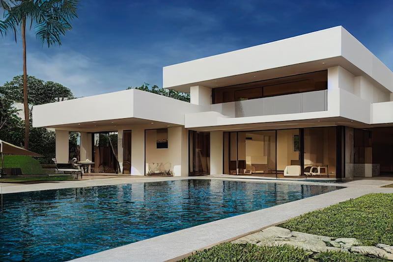 desain rumah kontemporer