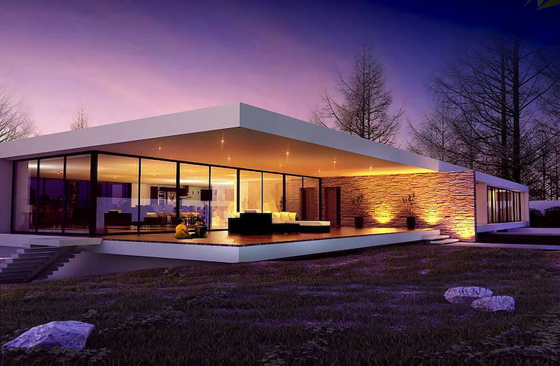 7 Desain Rumah Scandinavian 1 Lantai yang Simple