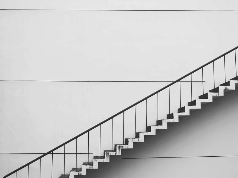cara membuat railing tangga besi hollow