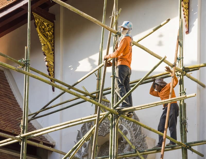 macam ukuran scaffolding dan fungsinya