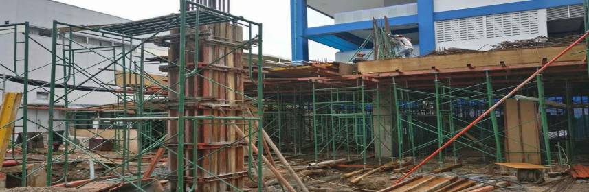 cara menghitung kebutuhan scaffolding