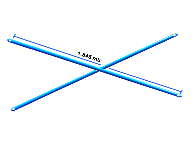 Jual Cross Brace Scaffolding 1.8 Meter Painted