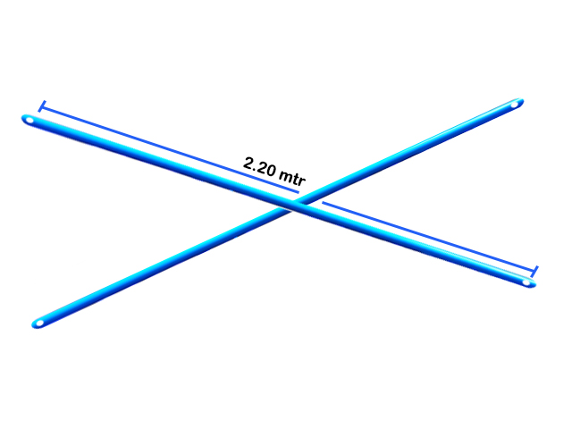 Cross Brace Scaffolding 2.2 Meter Painted