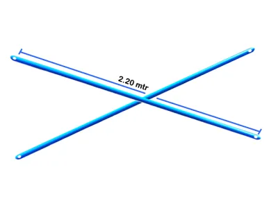 Cross Brace Scaffolding 2.2 Meter Painted