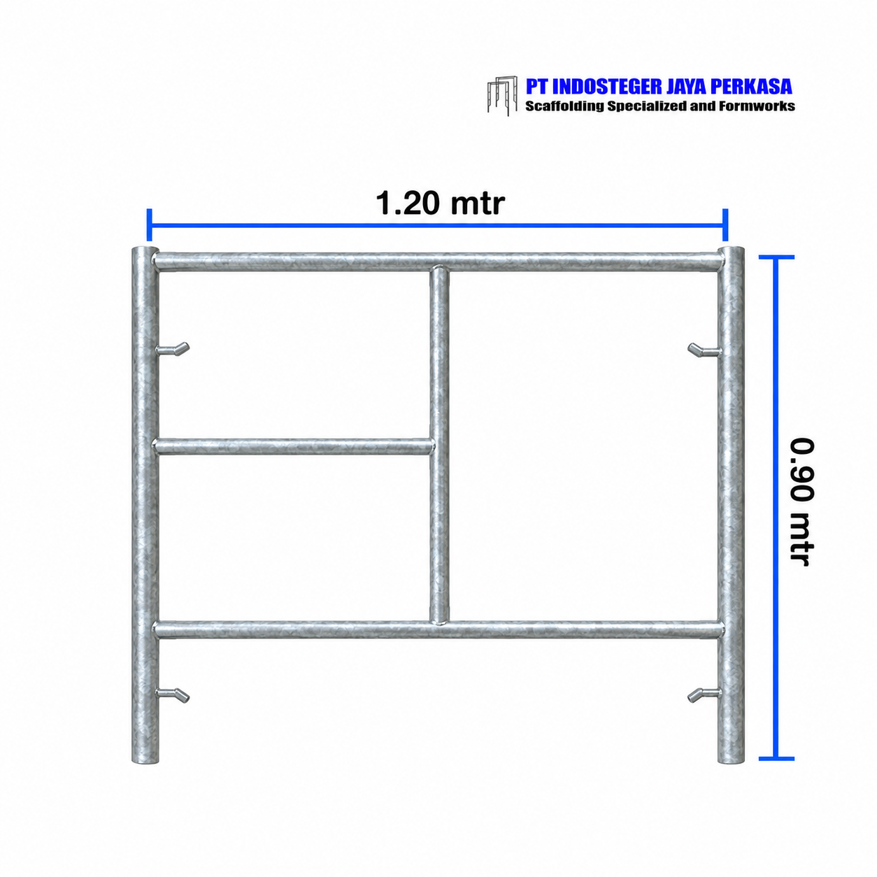 Ladder Frame Scaffolding 0.90 X 1.20 Meter Galvanis