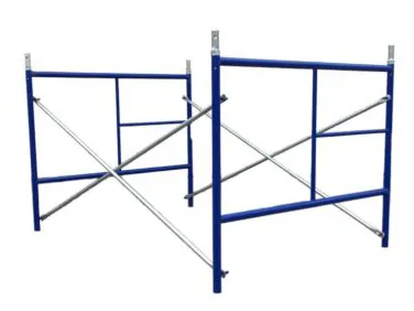 Ladder Frame Scaffolding 0.5 - 1.2 Meter Painted Satu Set