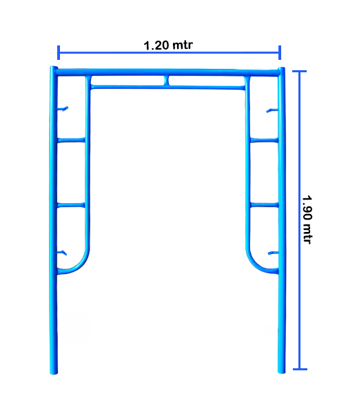 Main Frame Scaffolding 1.9 X Meter X 1.2 Meter Painted