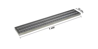 Metal Plank Papan Asiba 1 Meter X 1.6 Mm X 25 Cm