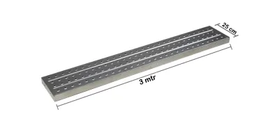 Metal Plank Papan Asiba 3 Meter X 1.2 Mm X 25 Cm