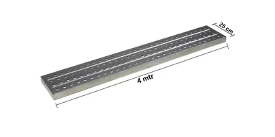 Metal Plank Papan Asiba 4 Meter X 1.6 Mm X 25 Cm
