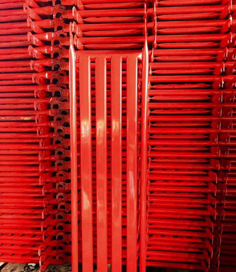 Main Frame Scaffolding Painted