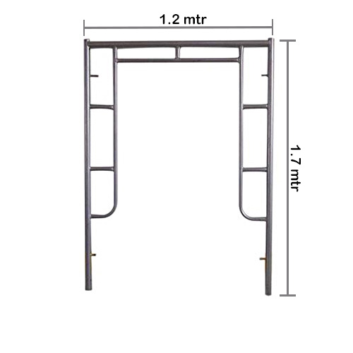 Main Frame Scaffolding 1.7 Meter X 1.2 Meter Galvanis