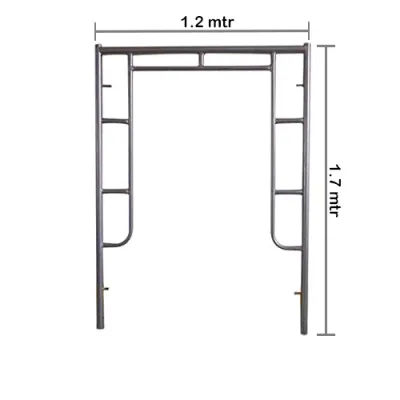 Main Frame Scaffolding 1.7 Meter X 1.2 Meter Galvanis
