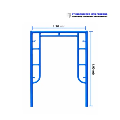 Main Frame Scaffolding 1.9 X Meter X 1.2 Meter Painted
