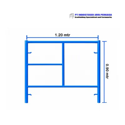 Ladder Frame Scaffolding 0.90 x 1.20 Meter Painted 