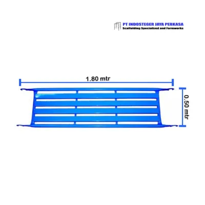 Catwalk Scaffolding 1.8 X 0.5 Meter Painted
