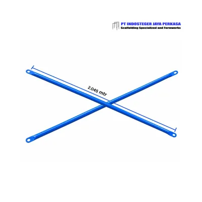 Cross Brace Scaffolding 2.045 Meter Painted