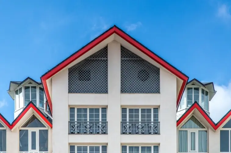 2. Desain Rumah Tropis Modern Dua Lantai