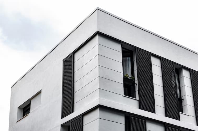 Desain Eksterior Minimalis Abu-Abu