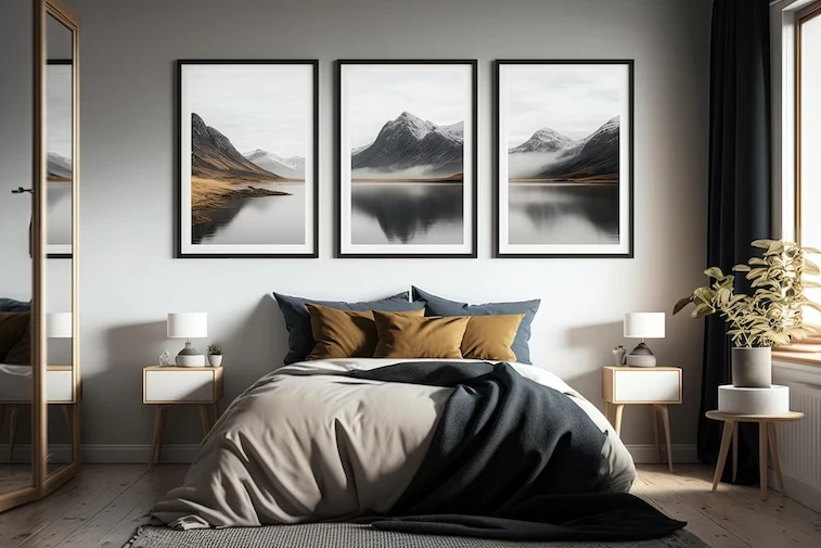 Desain Kamar Tidur Kasur Bawah Sederhana