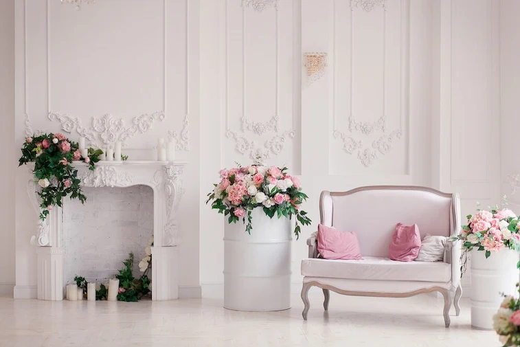 Desain Ruang Keluarga Minimalis ala Shabby Chic