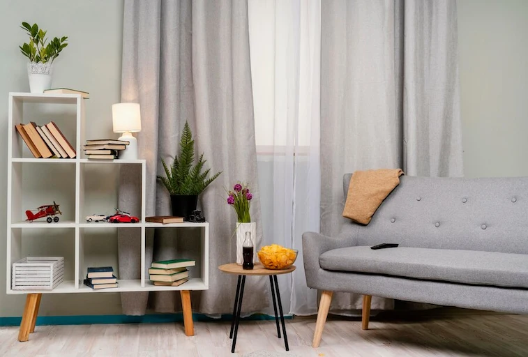 Desain Ruang Keluarga Minimalis dengan Furniture yang Multifungsi