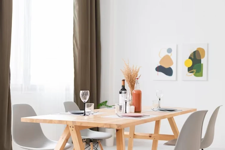 Desain Ruang Makan Minimalis dengan Sentuhan Scandinavia