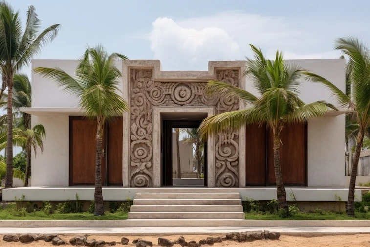 Desain Rumah Arab Minimalis Kotak