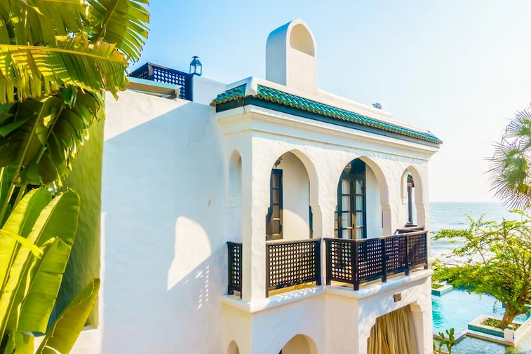 Desain Rumah Arab Minimalis dengan Kubah