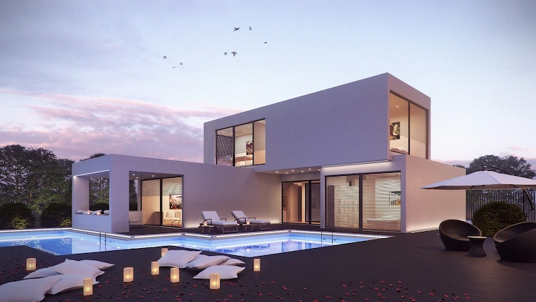 Desain Rumah Leter L Mewah