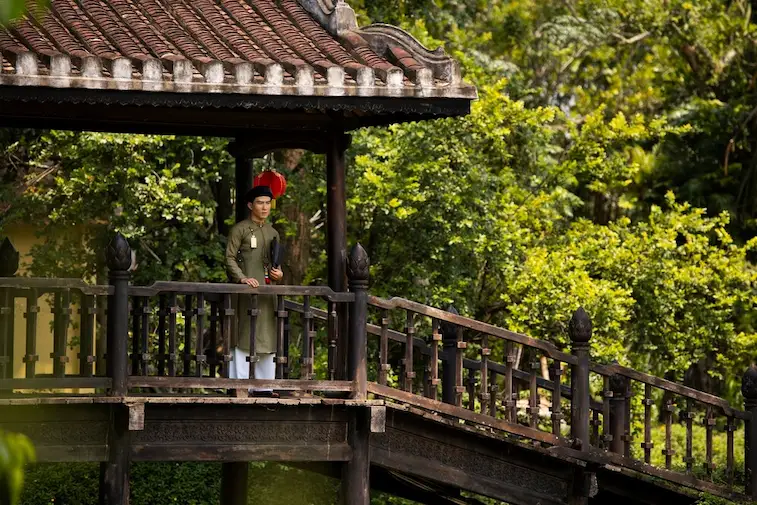 Desain Taman Rumah Asia Oriental