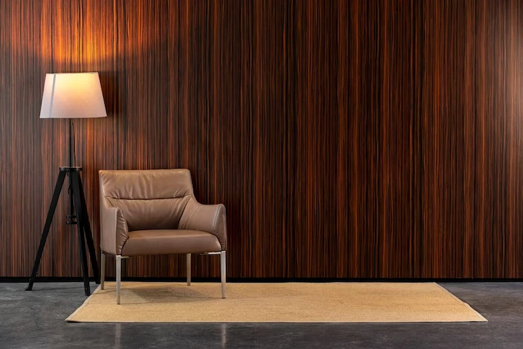 Desain Wallpaper Dinding Kamar Aksen Kayu