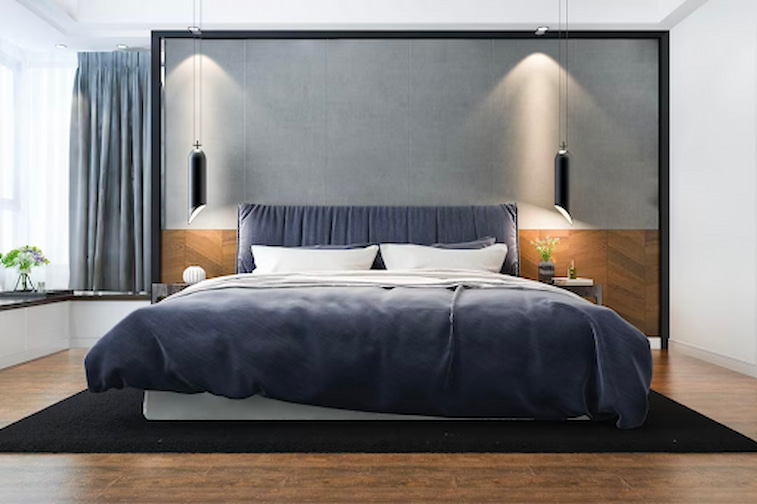 Kamar Industrial Minimalis Elegan