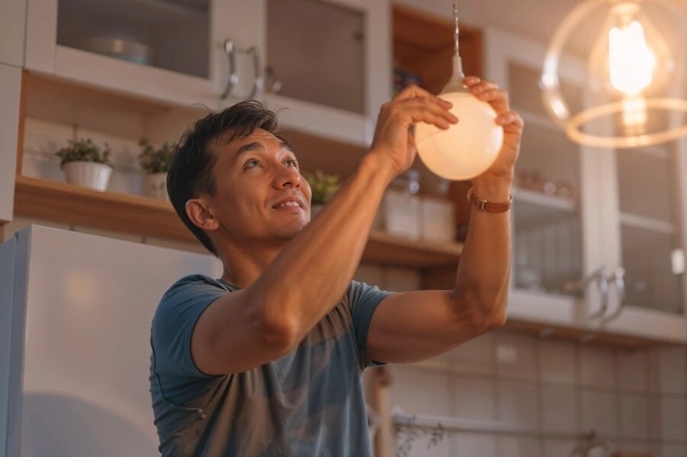 Langkah-Langkah Membersihkan Bohlam Lampu