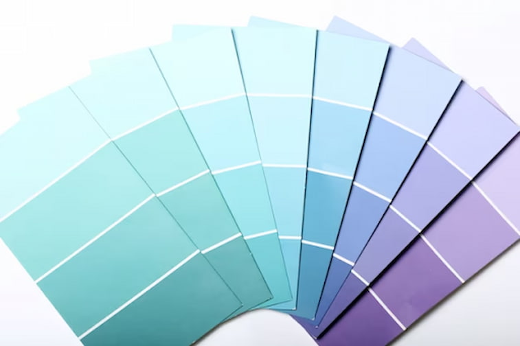 Palet Warna Laut
