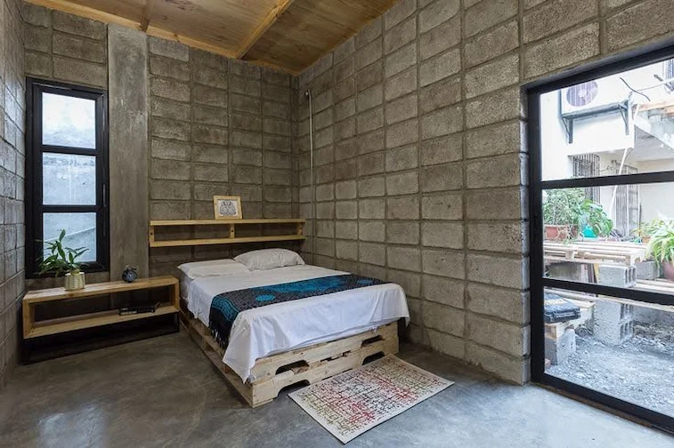 Penggunaan Hebel di Kamar Tidur