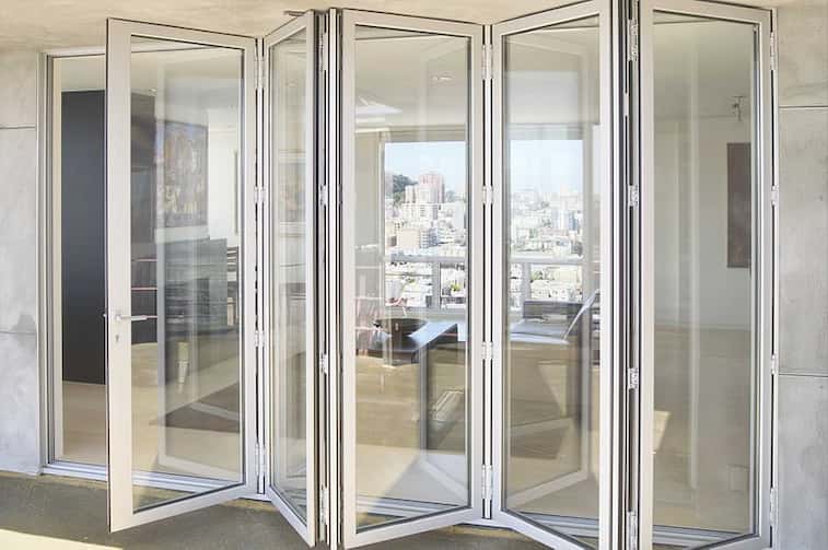 Pintu Geser Lipat