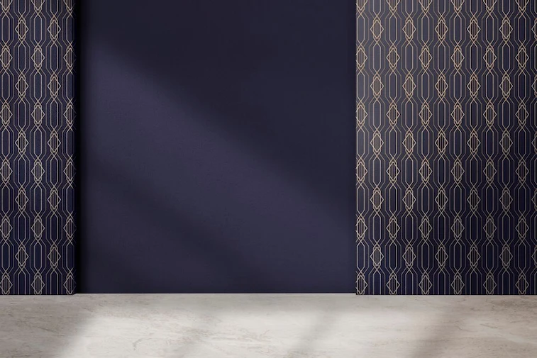 Wallpaper Dinding Kamar Motif Abstrak