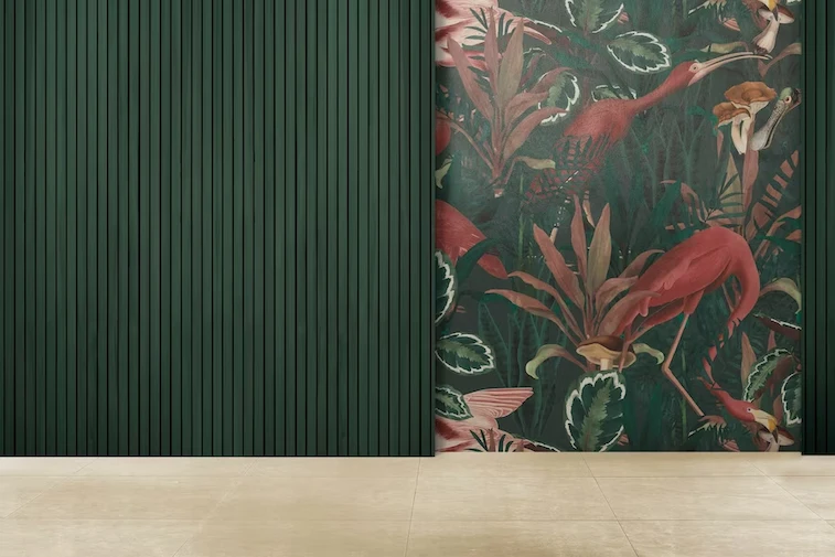 Wallpaper Dinding Kamar Motif Alam