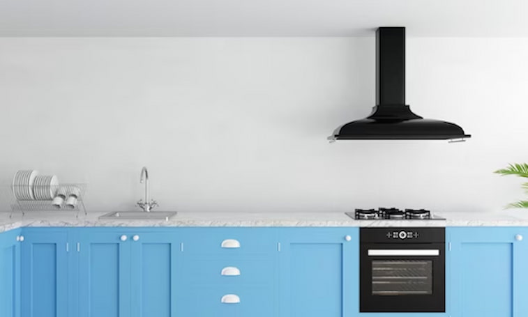 Warna Cat Dapur Biru Muda