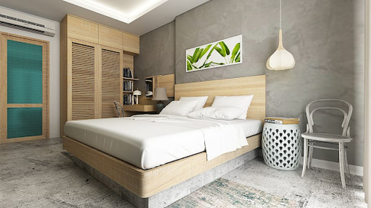Warna Netral dan Pola Simpel